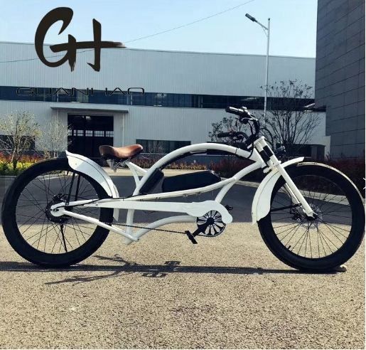 남성용 24인치 3.0 타이어 48V 17AH OEM/ODM 750W 28MPH 싱글 스피드 바팡 모터 디스플레이 콥터 전기 자전거