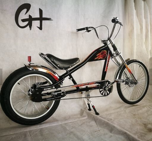 2020 24&quot;-20&quot; 단일 속도 OEM/ODM 알루미늄 포크와 함께 큰 성인 CE Chopper 자전거에서 만든