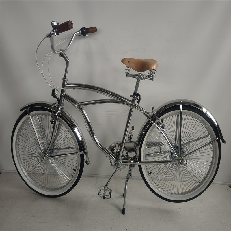 26인치 알루미늄 프레임 남성 성인 비치 크루저 자전거 7단 시마노 데라일러