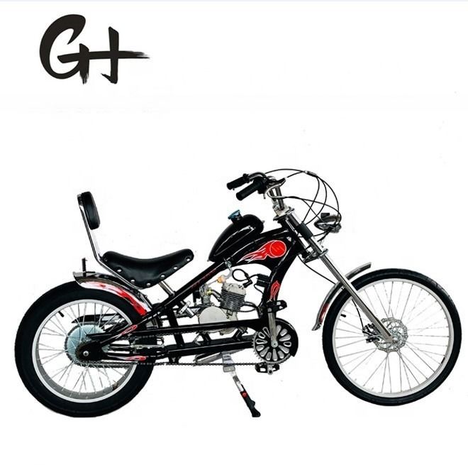 80cc 2타크 가스 키트 오토바이 헬리콥터 자전거 최대 속도 40km/h 성인 라이더