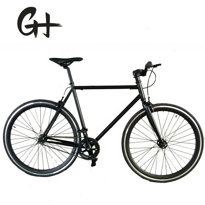 고정 기어 700C EN15194 OEM 다채로운 로고 CE 43MM 딥 V 림 싱글 스피드 트랙 자전거