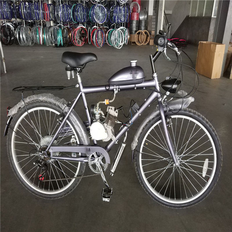 80cc 또는 50cc 배량 V 브레이크 26&quot; 성인 남성 오토바이크용 가솔린 엔진 키트