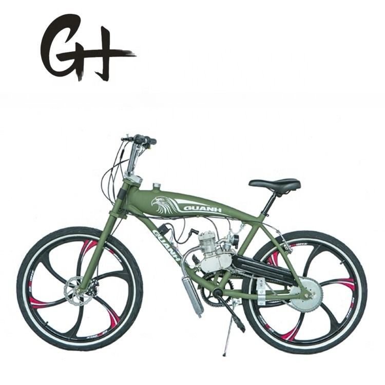 26 &quot;마그 바퀴 레이싱 오토바이크 80cc 2 스트록 엔진 35KM / H 최고 속도 3L 내부 탱크