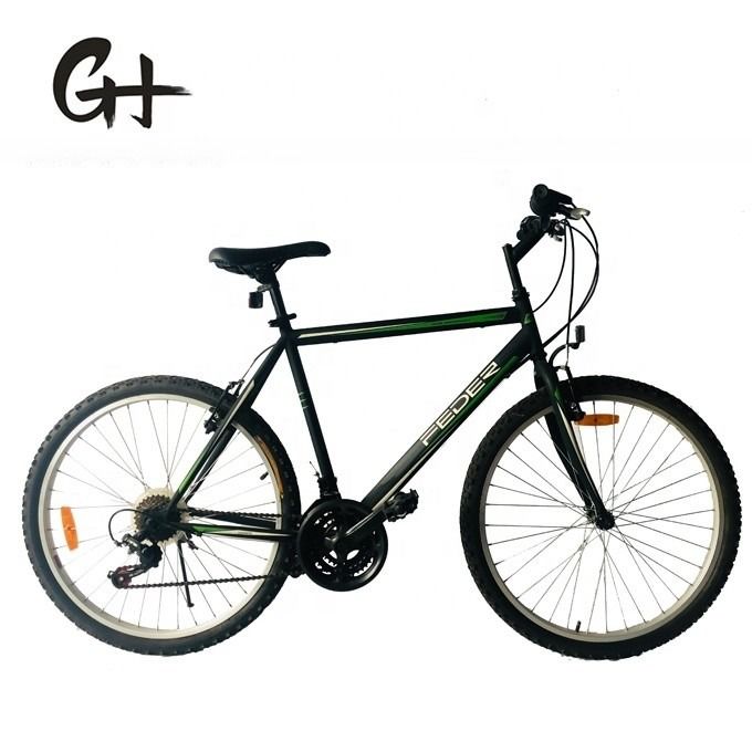 일반 페달 26 &quot;남자 스틸 CE 성인 시마노 21 스피드 OEM 로고 MTB 산악 자전거 17KG