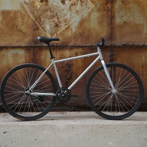 도로 2018 클래식 모델 GHBIKE 700c 고정 자전거 고정 기어 자전거 총 무게 13kg