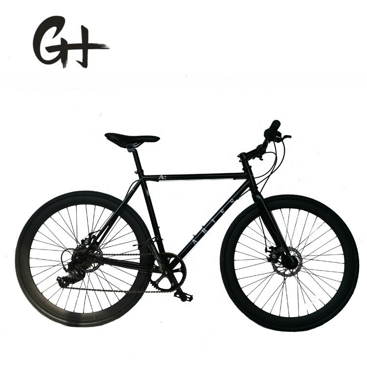 700C 디스크 브레이크 CR-MO 스틸과 시마노 7S OEM/ODM CPSC와 함께 미국 레이싱 자전거