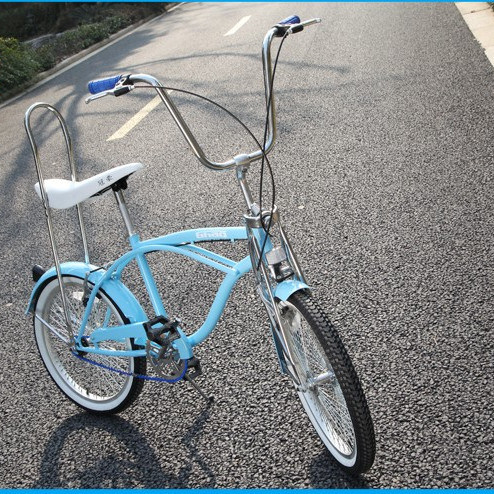 화이트 컬러 20인치 비치 크루저 자전거 알루미늄 합금 고리 재료 15KGS 총 무게