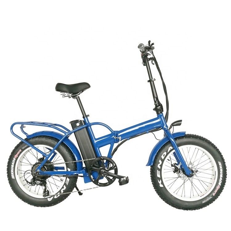 20 &quot;전기 접기 자전거 후부 허브 모터 48V 500W 모터 14AH 리?? 배터리 및 40KM / H 최고 속도