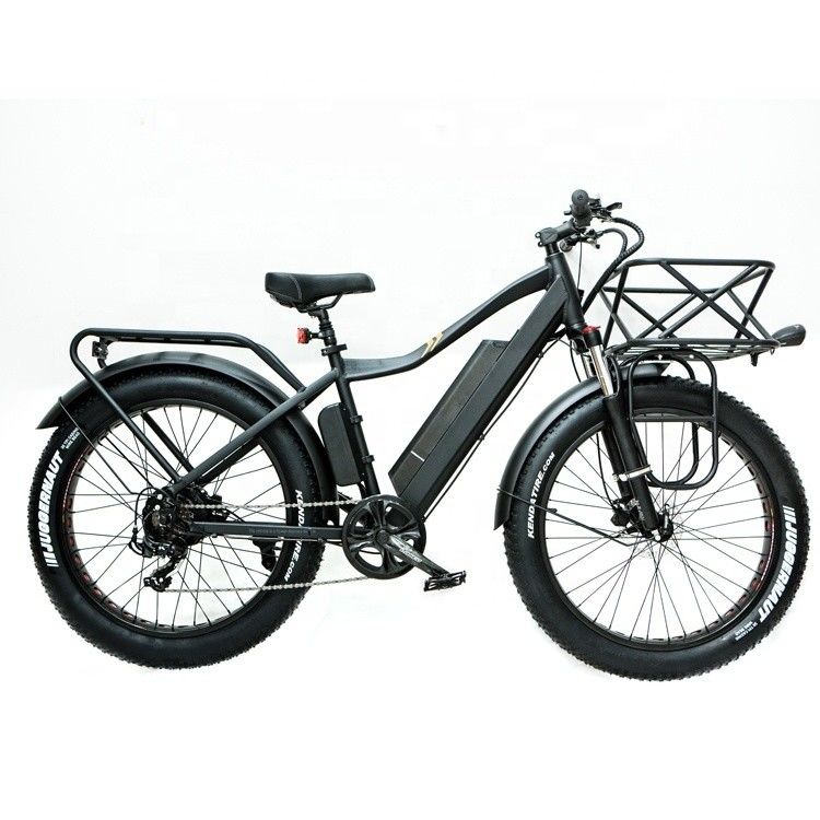 52V 1000W Bafang 모터 17AH 리?? 55KM / H 후부 허브 눈 지방 타이어 산악 전기 자전거