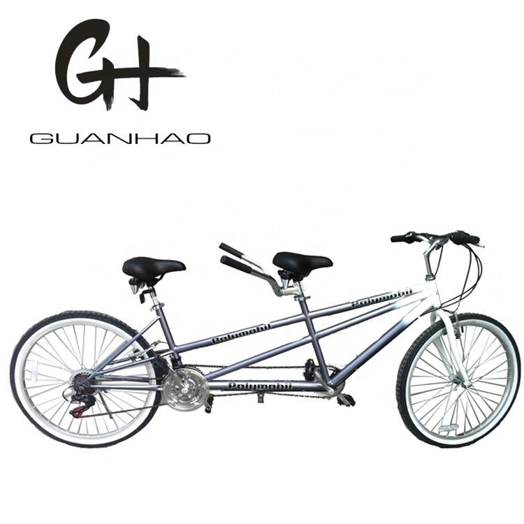 26인치 알루미늄 림 탕덤 자전거 21kg 스틸 마운틴 프레임과 시마노 18 속도