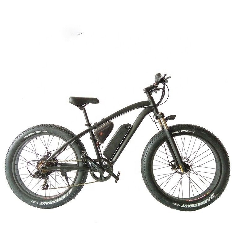 26&quot; 1000W 48V 리?? 배터리 14AH 전기 지방 타이어 산악 자전거