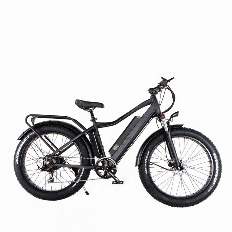 스노우 26&quot; 52V 1000W 전기 산악 자전거 7 스피드 기어와 17AH 리?? 배터리