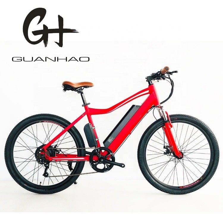 27.5&quot; 전기 산악 자전거 500W EBIKE MTB 전기 자전거 48V 17AH 리?? 배터리 알루미늄 포크