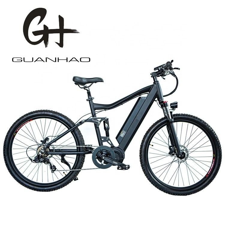26 &quot;ALLOY 서스펜션 에바이크 750W/1000w 모든 날씨에 대한 지방 타이어 전기 산악 자전거