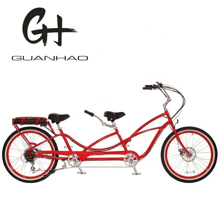 최대 속도 30-50Km/h 500W 26&quot;*2.3 LCD 디스플레이 탕덤 전기 자전거 2명용