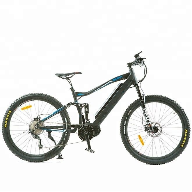48V 1000W BAFANG 모터 파워 알루미늄 합금 풀 서스펜션 MTB 전기 산악 자전거